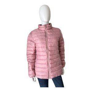 Tag Pink Quilted Women's Jacket size large